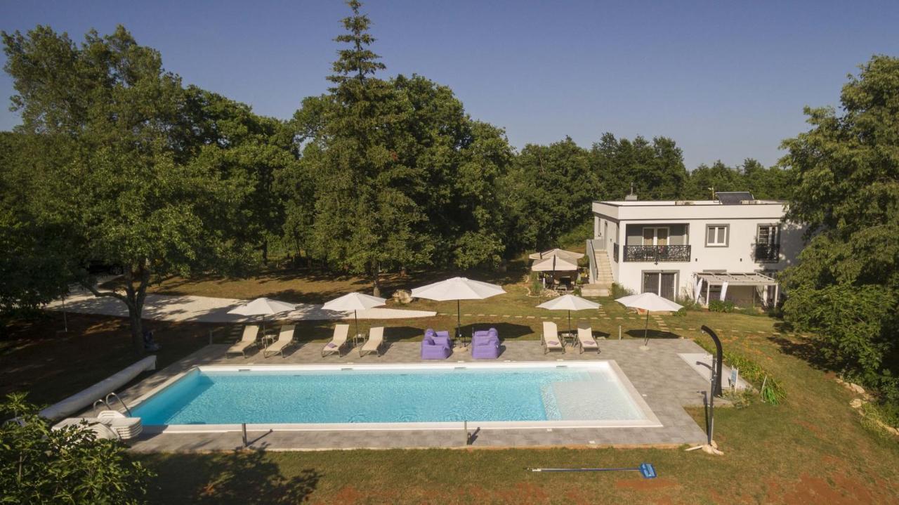 Luxury Villa Cetiri Hrasta Pićan Esterno foto