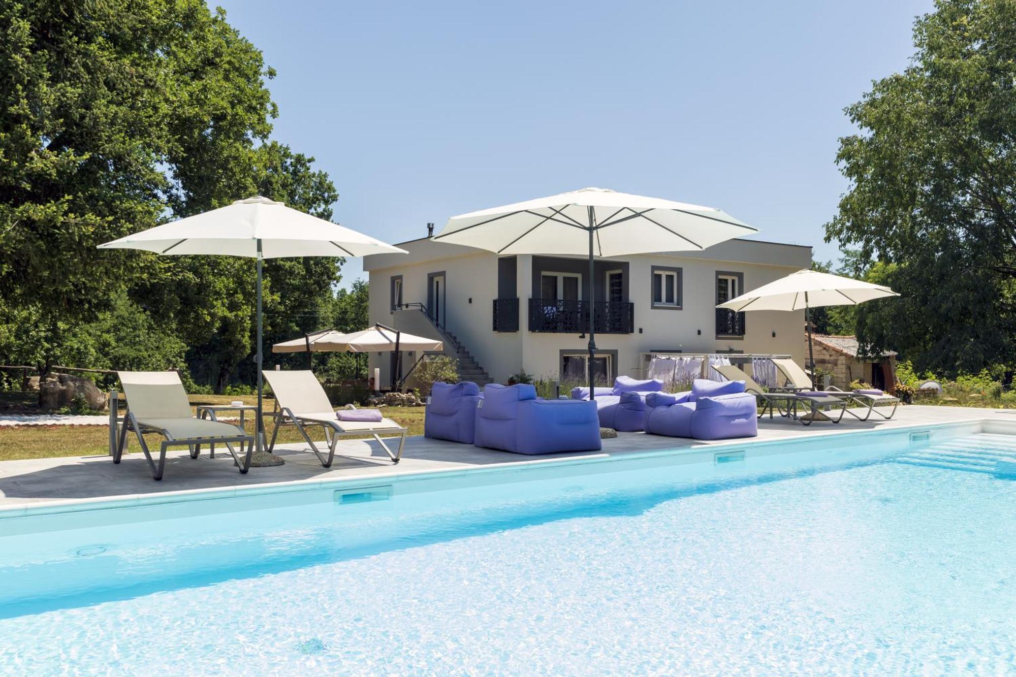 Luxury Villa Cetiri Hrasta Pićan Esterno foto